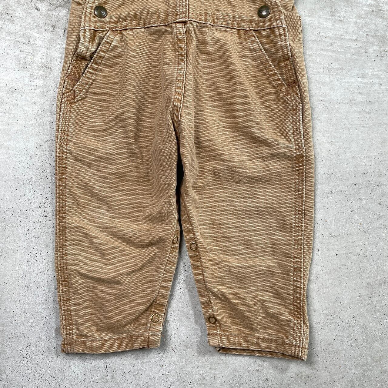 Carhartt ベージュオーバーオール 24M