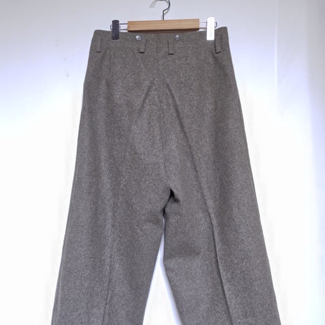 NOS ? 1940s Swedish Army Wool Pants / デッドストック？ユーロ