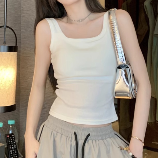 レディース トップス プルオーバー キャミソール インナー タンクトップ 袖なし ノースリーブ 襟なし スリム 細身 スマート 伸縮性 薄手 かわいい 大人可愛い きれいめ シンプル カジュアル 上品 おしゃれ かっこいい レトロ こなれ感 ラフ ガーリー 個性的 クール 主役級 存在感 抜け感 ラブリー キュート ベーシック アクティブ ナチュラル 無地 夏 お出かけ リゾート 海 ビーチ ジム 休日 バカンス 楽ちん プチプラ 普段使い 着回し モテ フリーサイズ ホワイト ブラック グレー