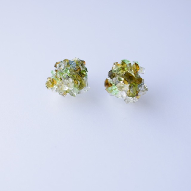 旅するガラス-ピアス