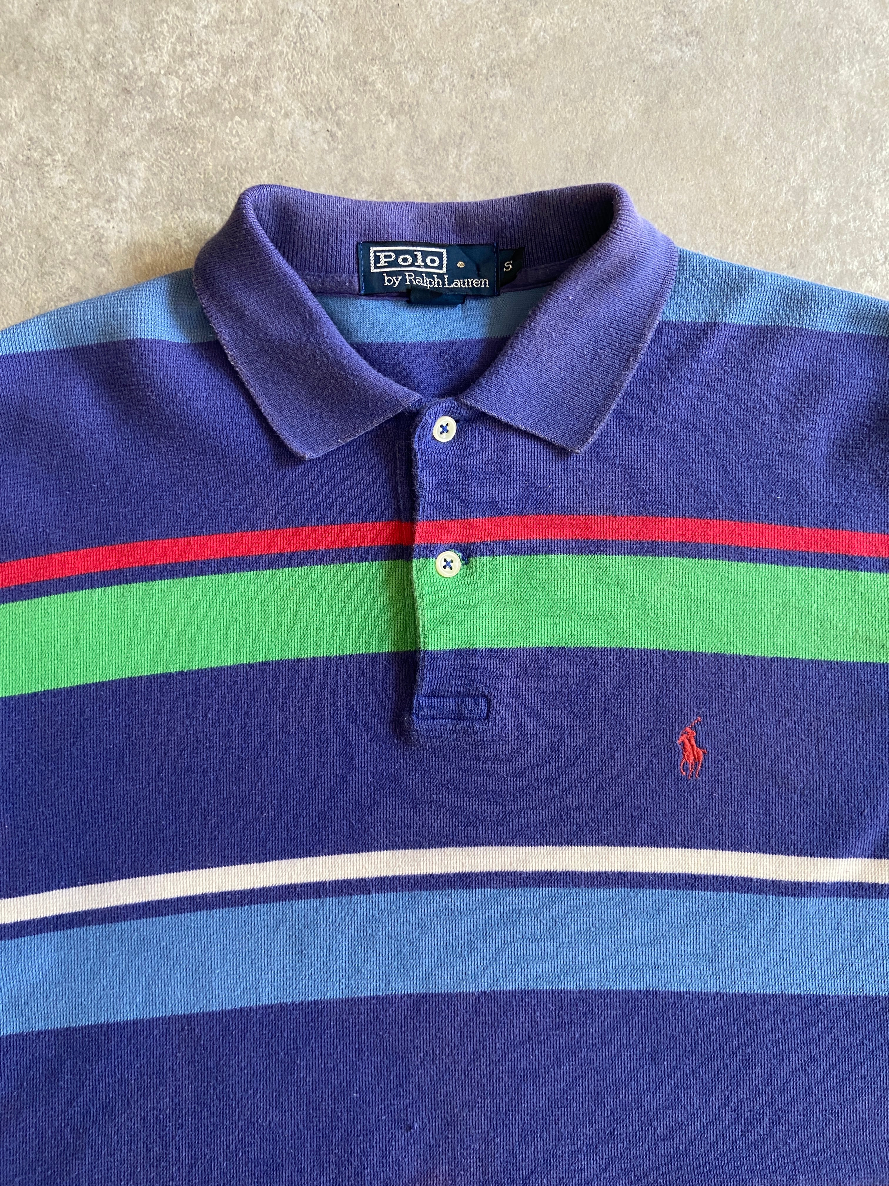 1990s Polo Ralph Lauren ボーダー Polo Shirt S | ROGER'S used