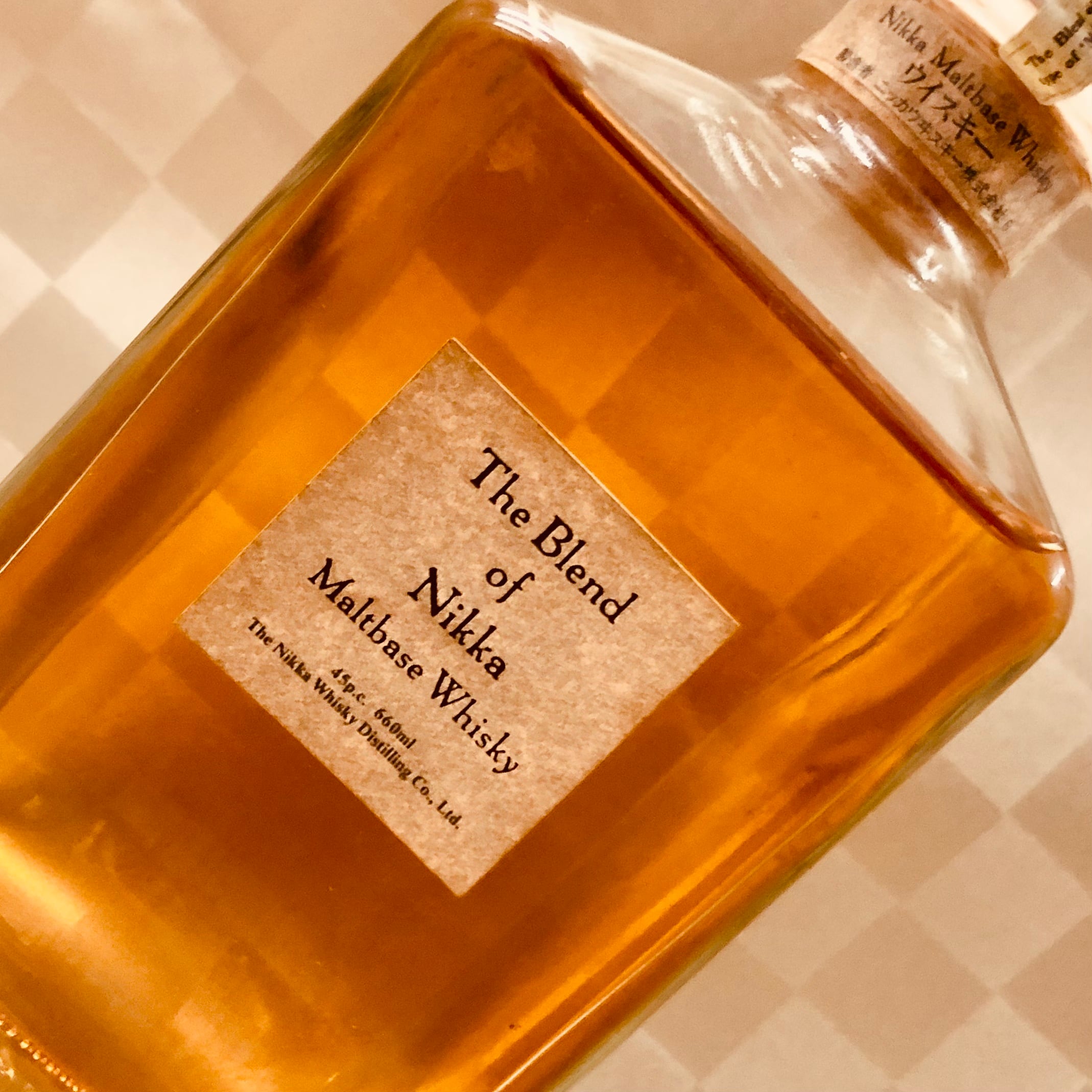 サントリー　the　blend　of　nikka　ザブレンドオブニッカ　現状品。