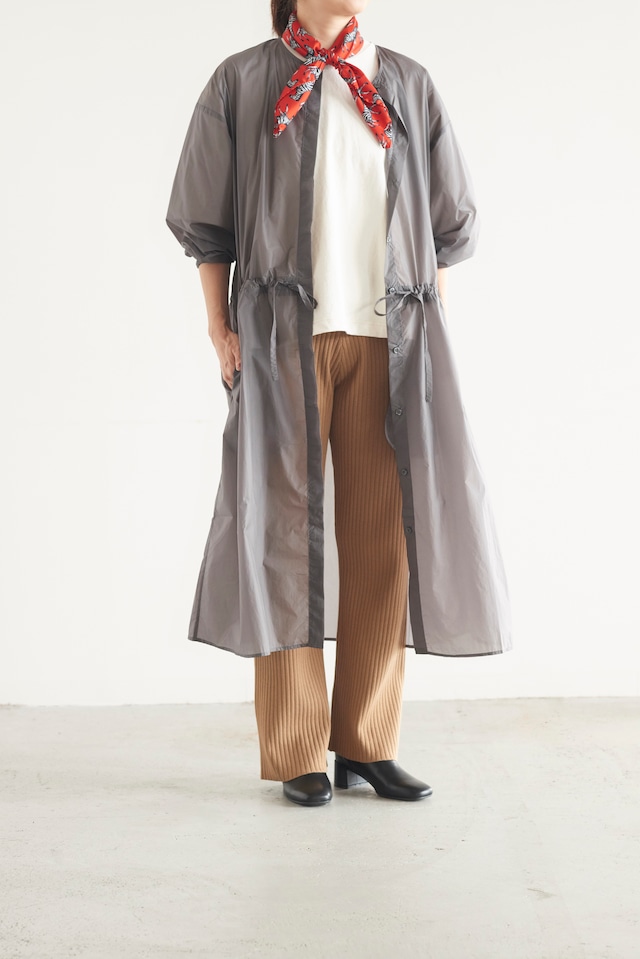 HONNETE DRAWSTRING LONG SHIRTS