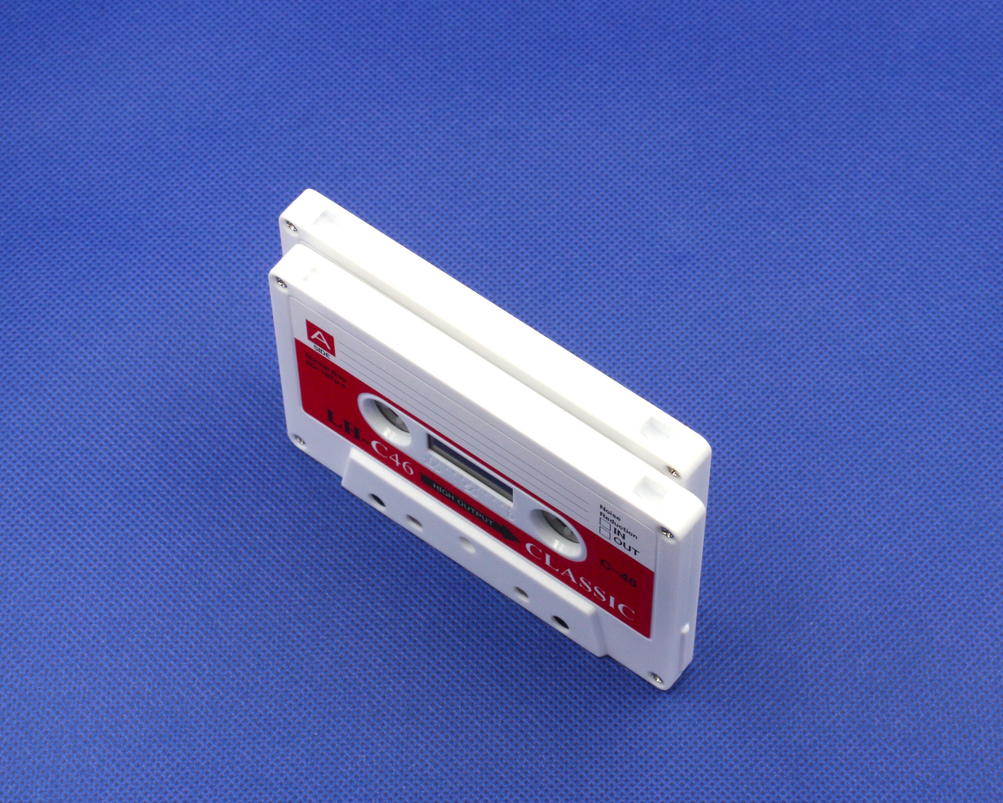 C46・レトロ調白ハーフカセット.R4：LH／EX | 向実庵 （kou-jitsu-an）