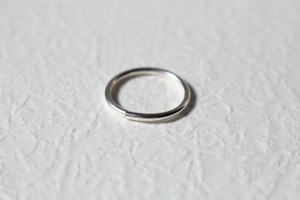 whole  simple ring【silver】