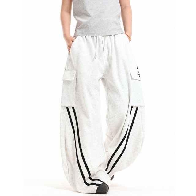 cross point two-line sweatpants　クロスポイントツーラインスウェットパンツ　J1693