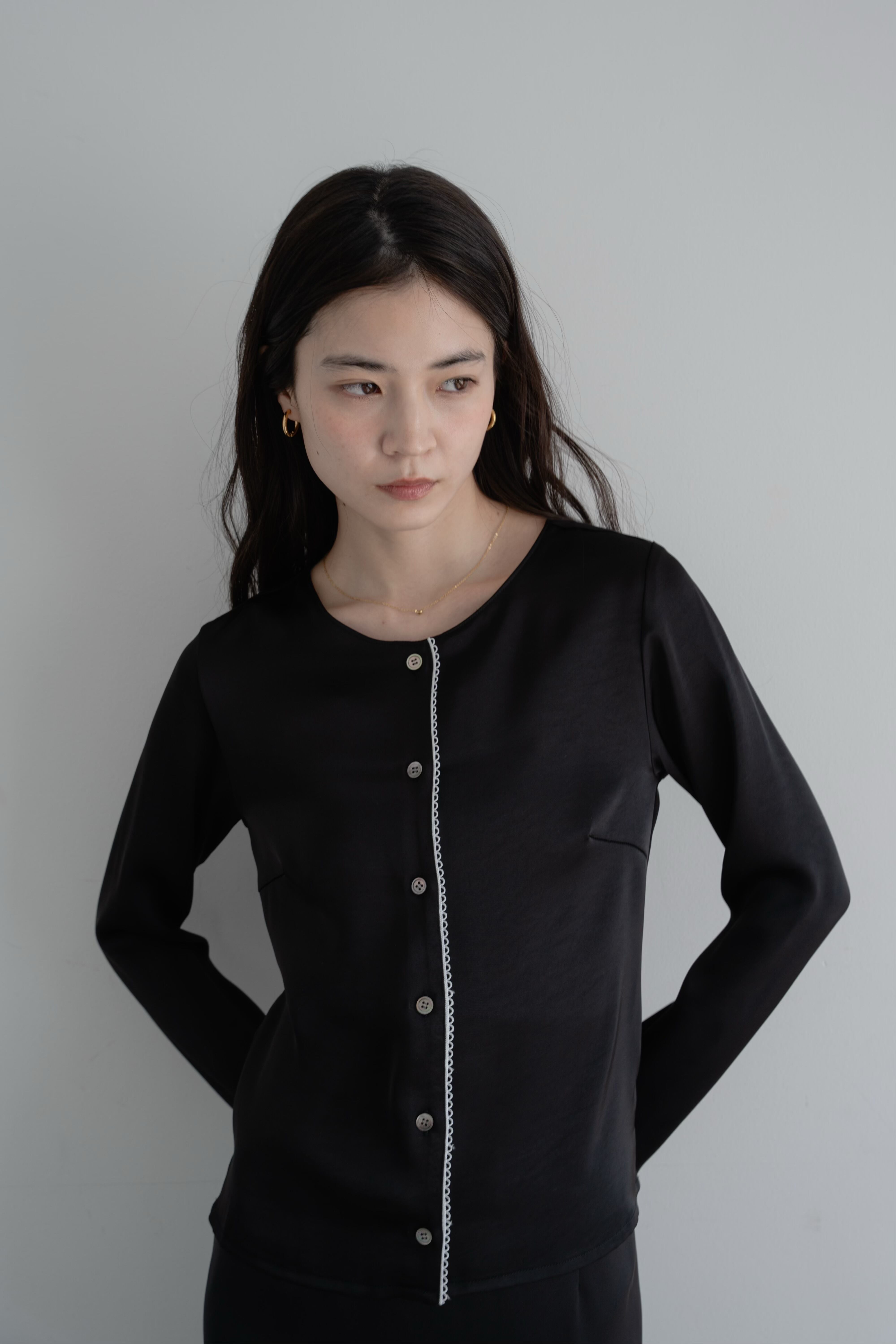 lace satin blouse | philme