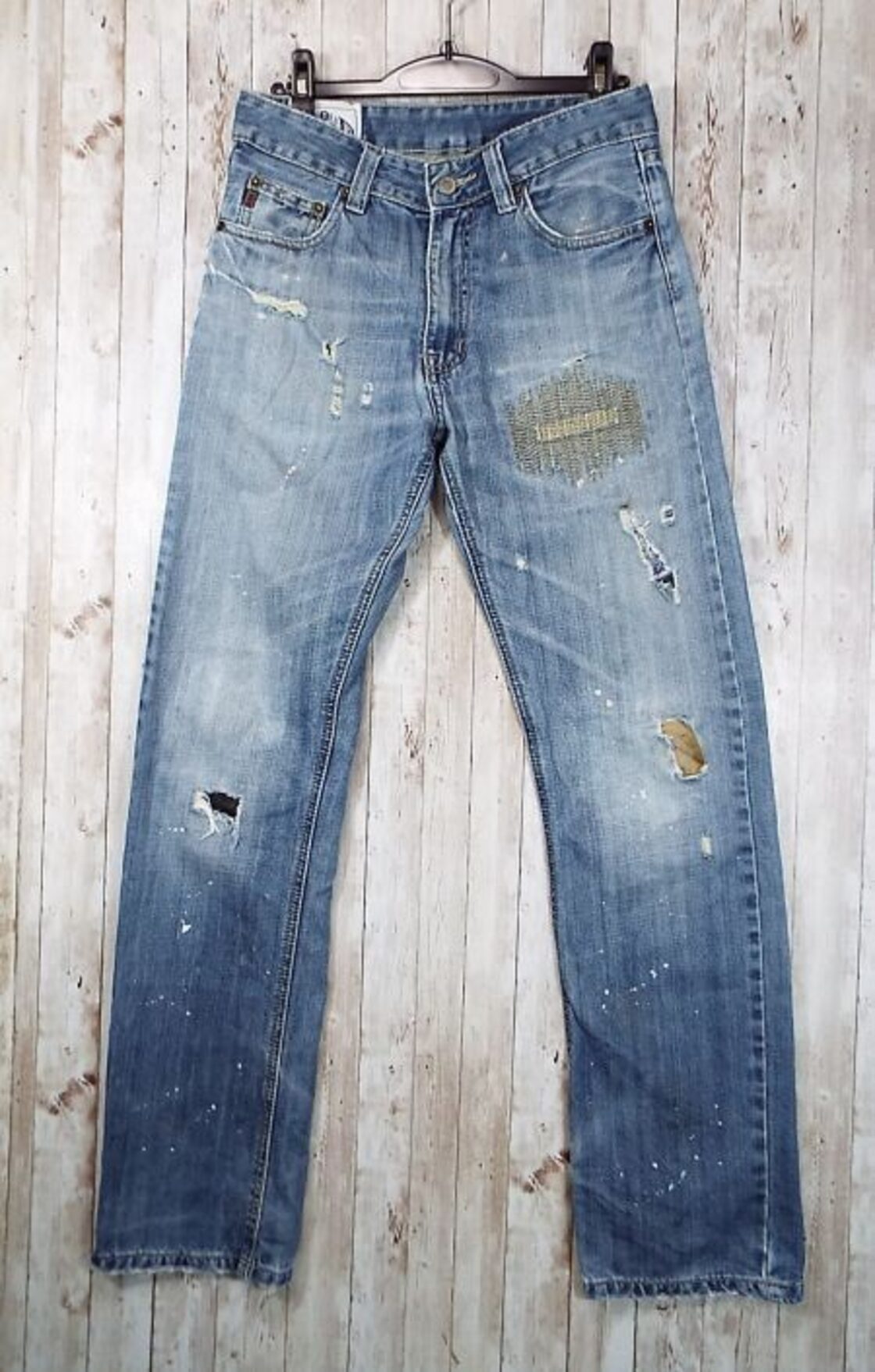 SOLD OUT】【ダメージデニム】W30インチ（ウエスト78.5cm 