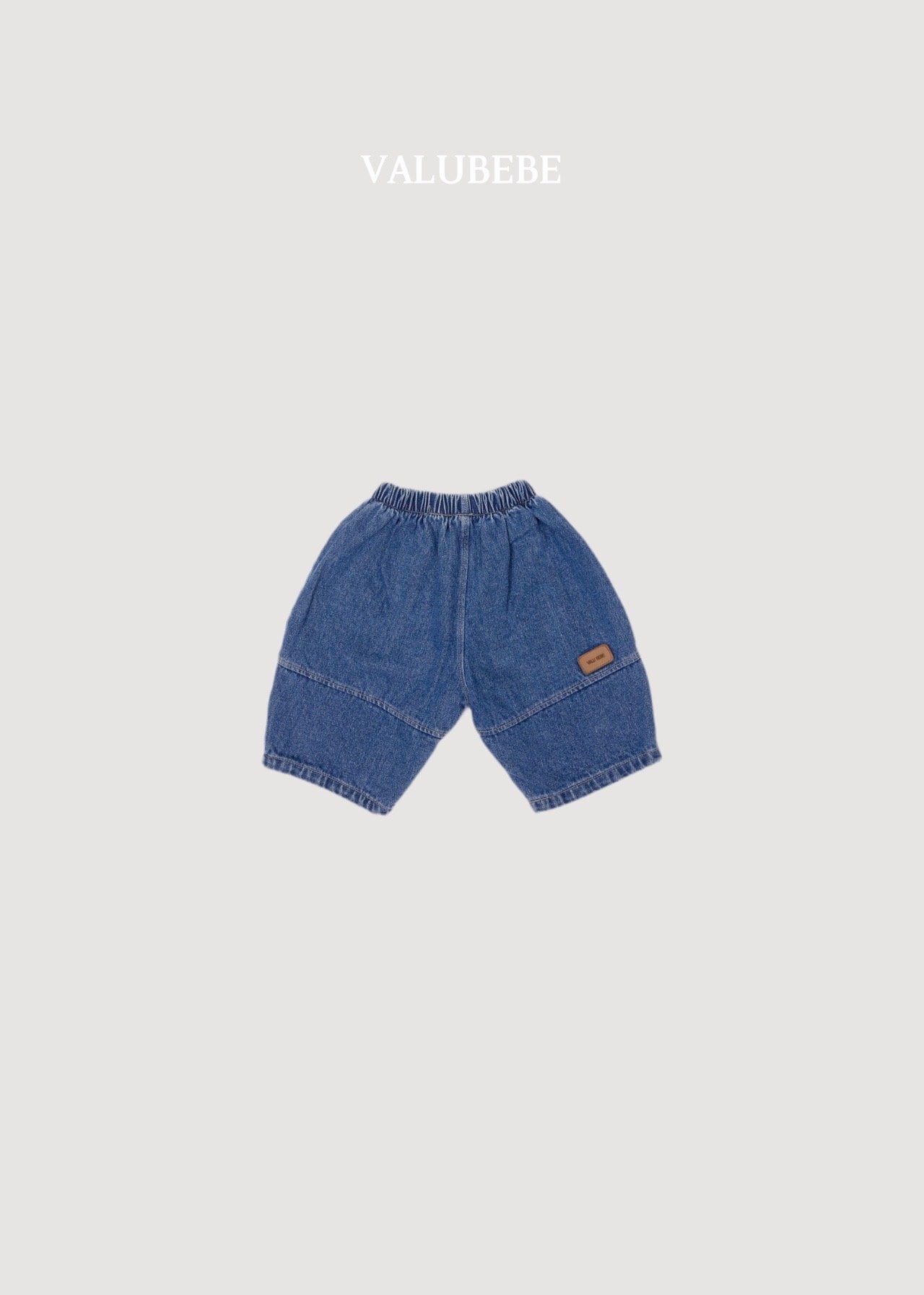 送料無料【予約】/ バンバンデニムパンツ /valubebe