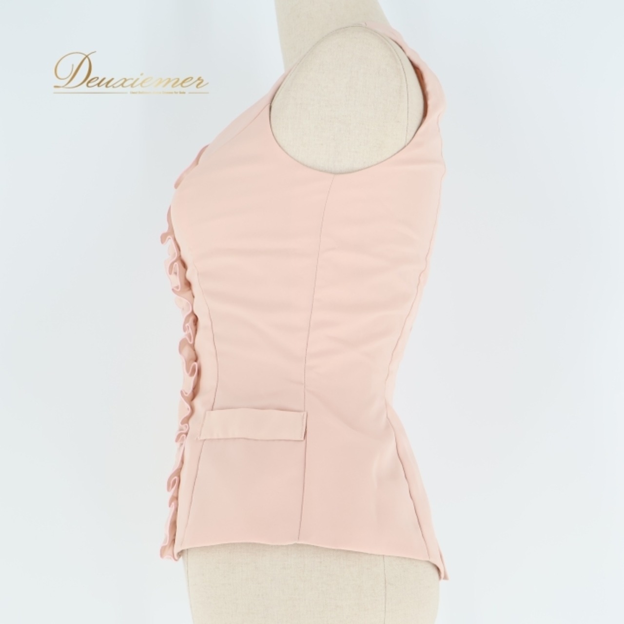 フラメンコ 衣装 トップス ブラウス エルモサ イベリア HERMOSA IBERIA フリル ノースリーブ 無地 ピンク ダンス パーティ 発表会 ピンク系 フラメンコ衣装 トップス おしゃれ ドレス ステージ衣装 女性用 ダンス衣装 フリルデザイン シンプル 軽やか エレガント レディース