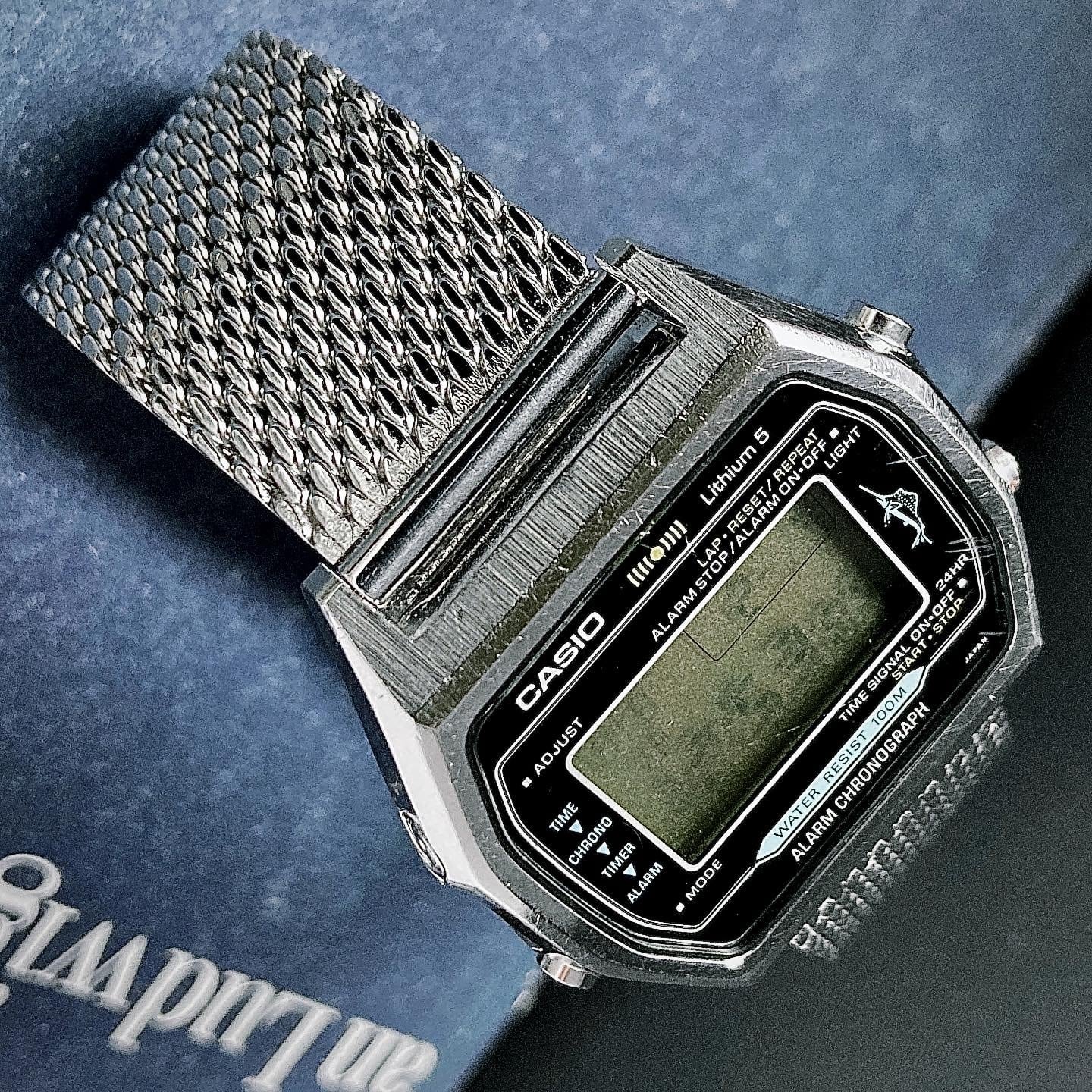 商品番号097 casio H101黒 Marlin | ふるカシ時計 商品番号097 casio H101黒 Marlin | ふるカシ時計