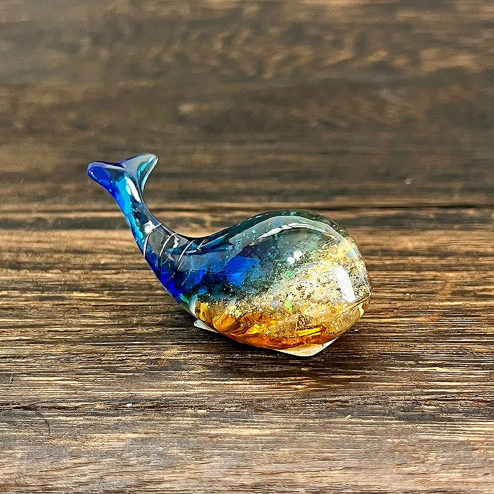 九尾の狐・波紋が広がる水面✨⭐️オルゴナイト⭐️✨幸運を引き寄せやすくなる﻿ 九尾の狐・波紋が広がる水面✨⭐️オルゴナイト⭐️✨幸運を引き寄せ