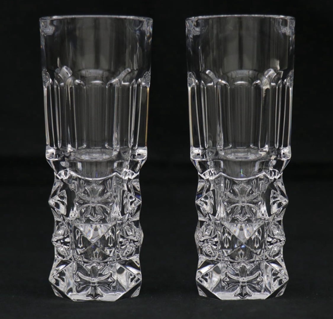 CHROME HEARTS クロムハーツ バカラ ルクソール ショットグラス CHプラス ピラミッド ペア