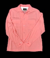 【Sparkle eyes】Italian Collar Shirt -Pink