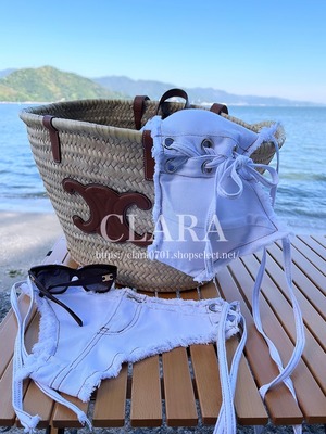 W DENIM BIKINI《 即日発送 》