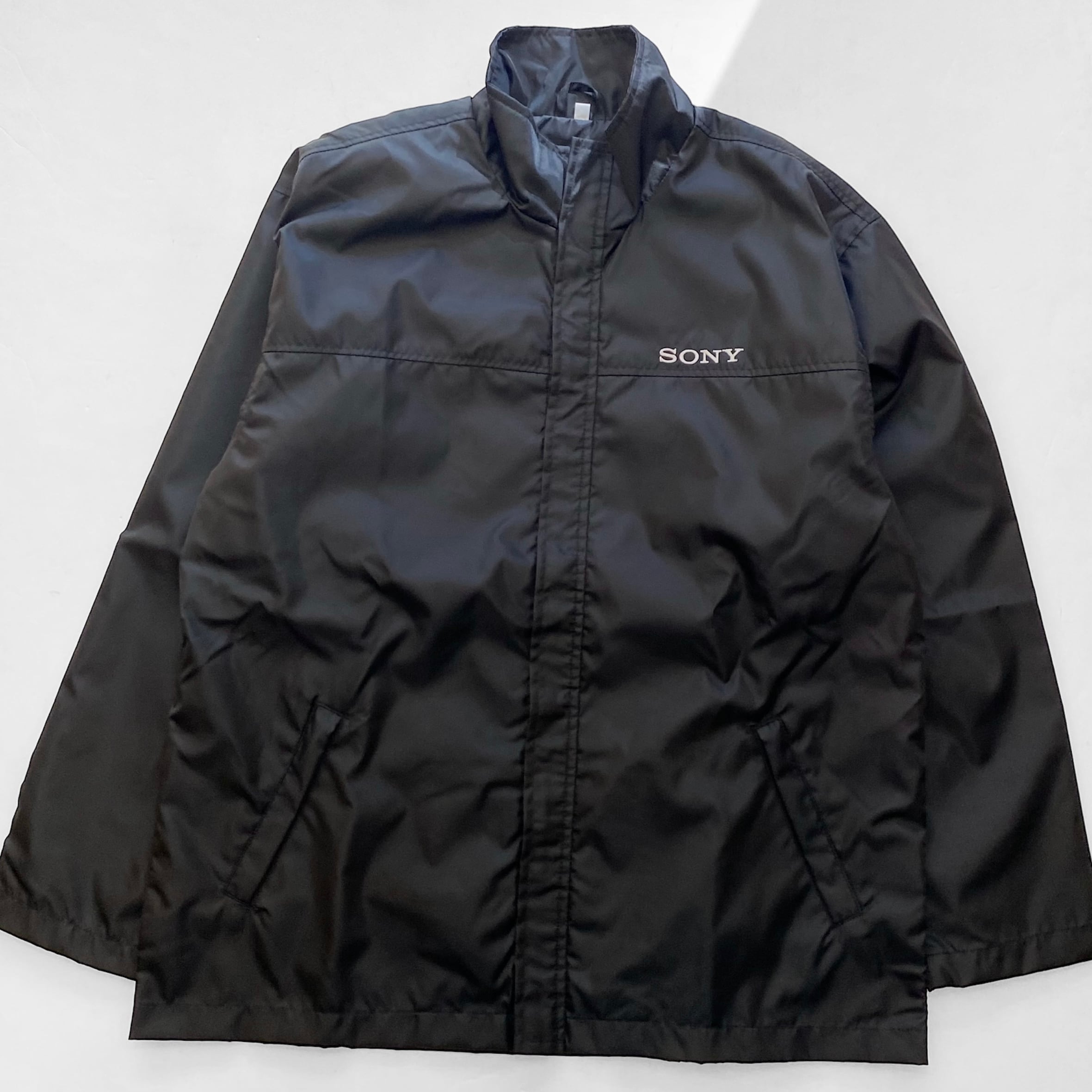 "SONY" MICRO VAULT Windbreaker Light Jacket ソニー マイクロバレット プロモジャケット [L]