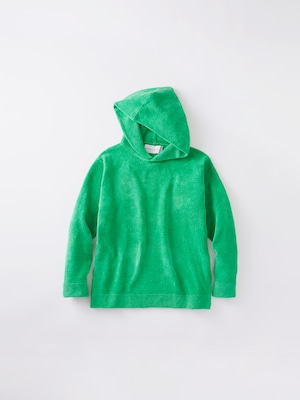 Organic cotton mole Hoodie sweater(Green)