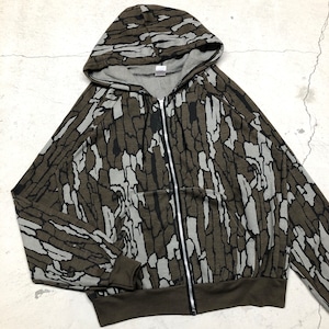 1990s F/Z CUT SEW PARKA TREBARK CAMO