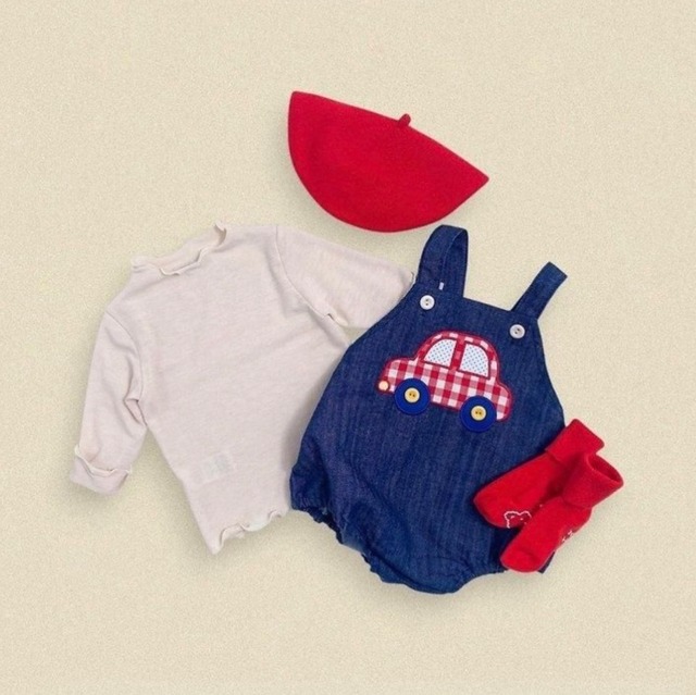 〚予約〛Bung Bung Denim Suit <baby>