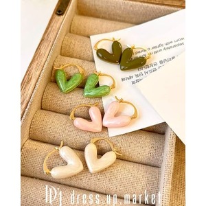 candy heart ピアス/4color_AC13