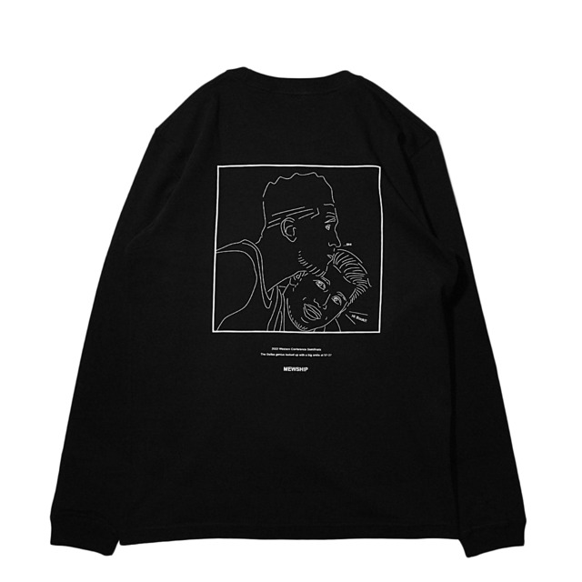 "Hi Book!!" L/S CT 7.1 <Black×White×Blue> - メイン画像