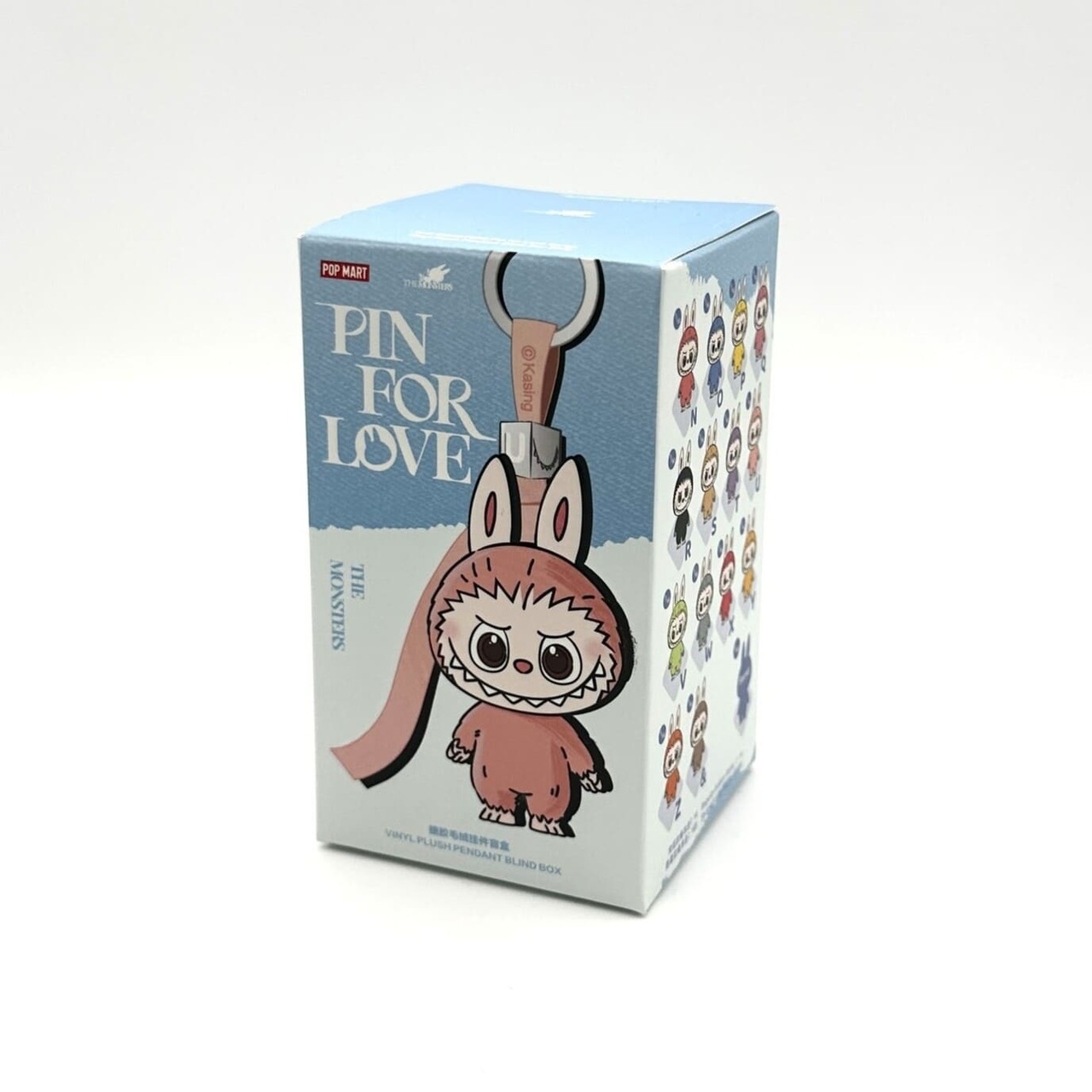 ラブブ LABUBU(ザモンスターズ)　イニシャル ピンフォーラブ(N~Z)[ピース] ポップマート