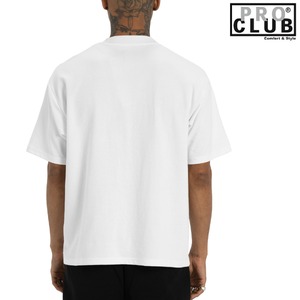 PRO CLUB / プロクラブ「Heavy Weight Wide Performance T-shirts White」