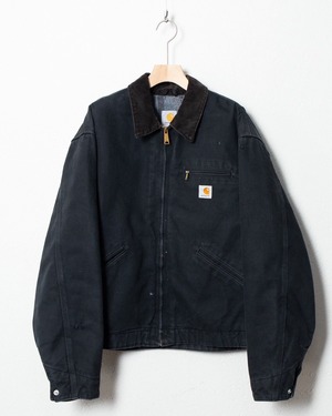 "Carhartt" good faded Detroit jacket / COLOR:BLACK