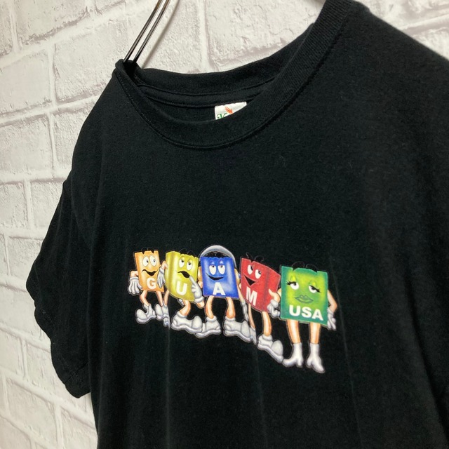 Keya S S Tee S Tシャツ Usa グアム お菓子 キャラクター パロディ プリント アメリカ 古着 Fuzzy Fuzzy