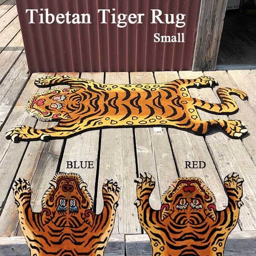 Tibetan Tiger Rug Small チベタンタイガーラグ スモール ラグマット カーペット トラ タペストリー インテリア DETAIL