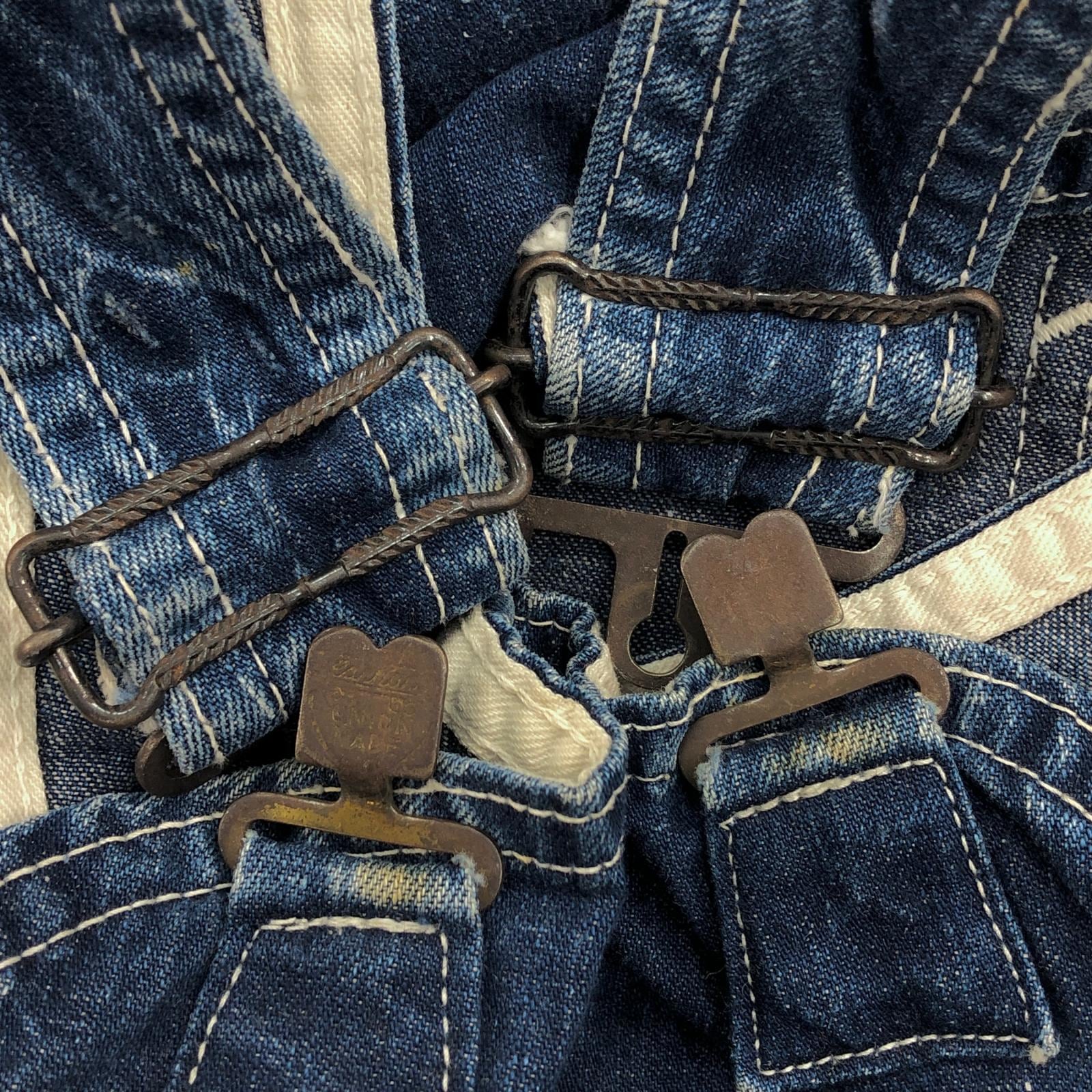 CARHARTT カーハート 40- 50年代 デニム オーバーオール OVERALL 刺繍