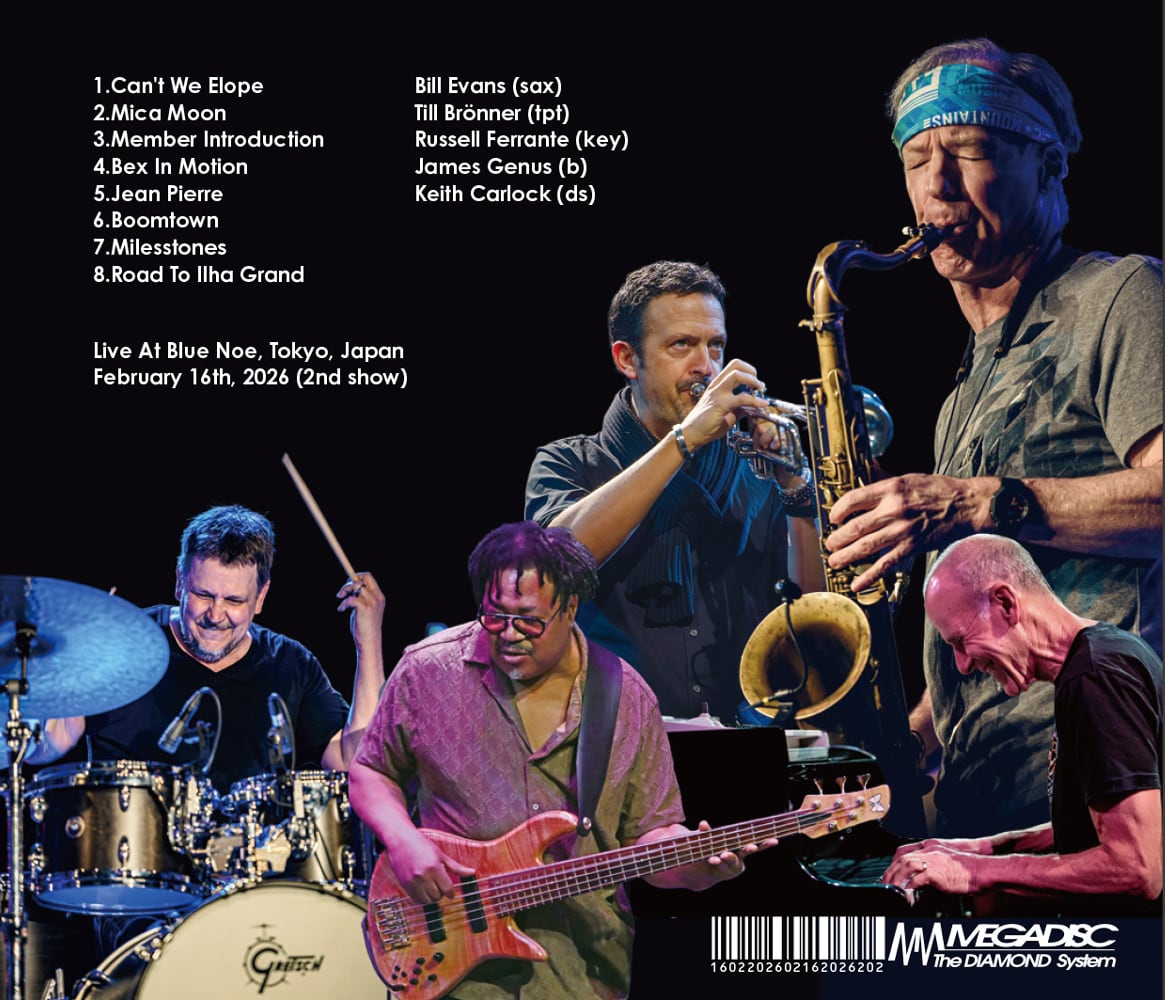 BILL EVANS & THE VANSBAND ALLSTARS / TOKYO 2026(1CDR