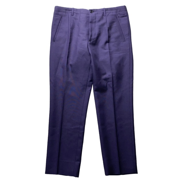 PRADA mohair wool purple slacks