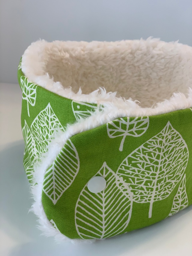 green leafのモフモフマフラー/long