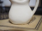 クリーム色の水差し　花瓶 画像8