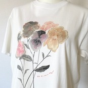 filicafilica : オーガニックコットンTシャツ/パンジー