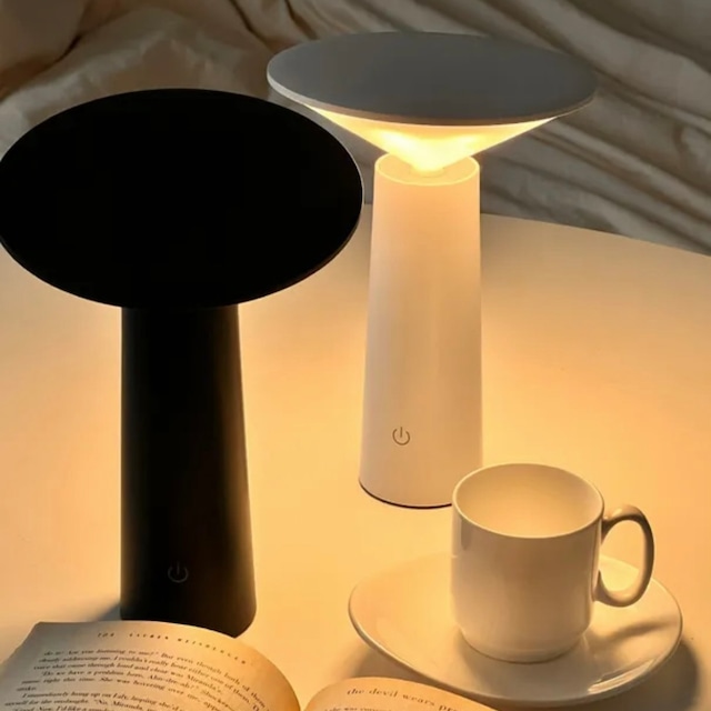 【USBタイプ】minimal caso table lamp 2colors / テーブルランプ ムードライト ワイヤレス 無線 照明 北欧 韓国インテリア雑貨