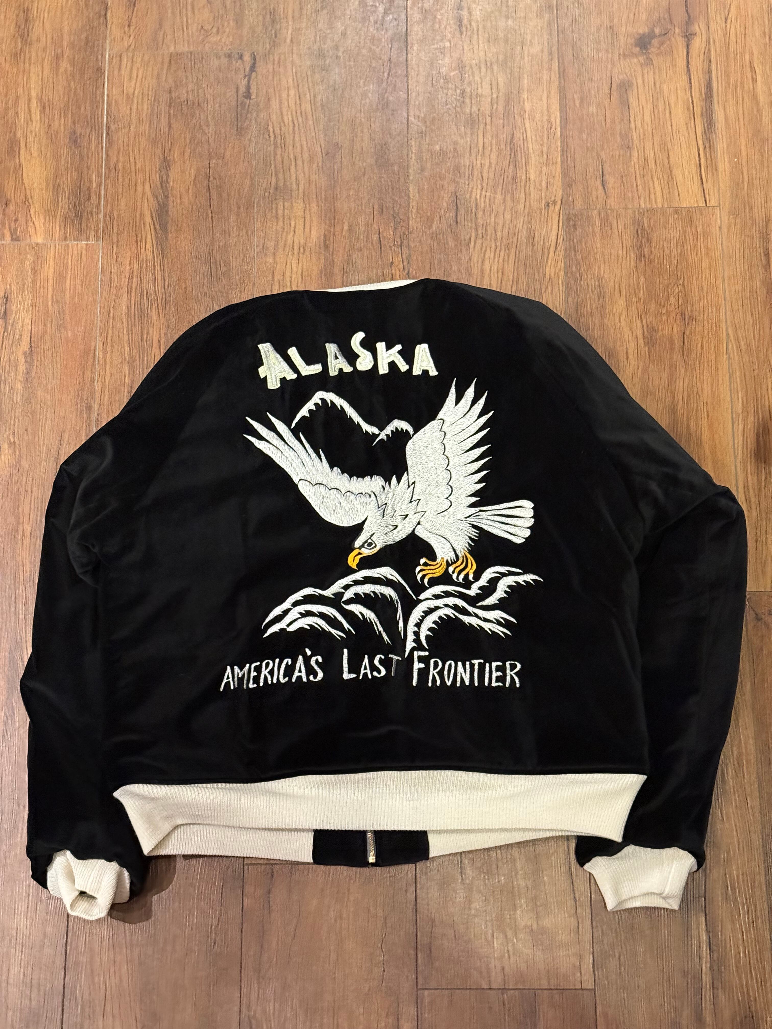 THREEFACE 'ALASKULL' SOUVENIR JACKET | vintage clothing twoface