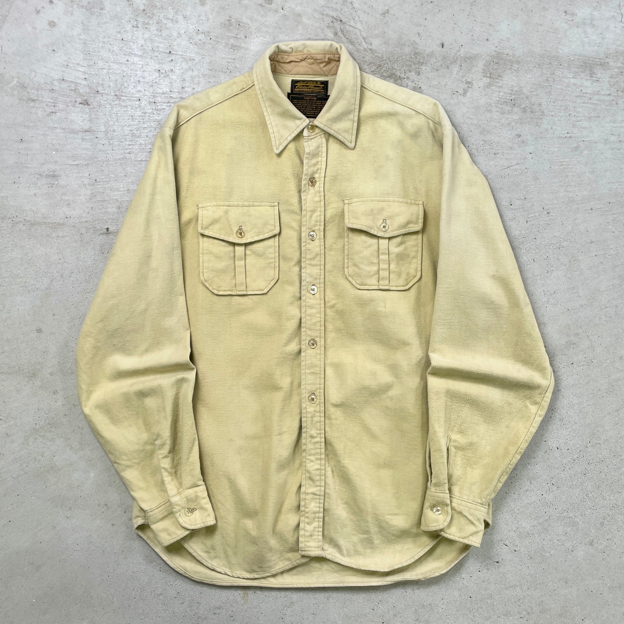 90年代 Eddie Bauer エディーバウアー シャモアクロス ウール 90年代 Eddie Bauer エディーバウアー シャモアクロス ウール
