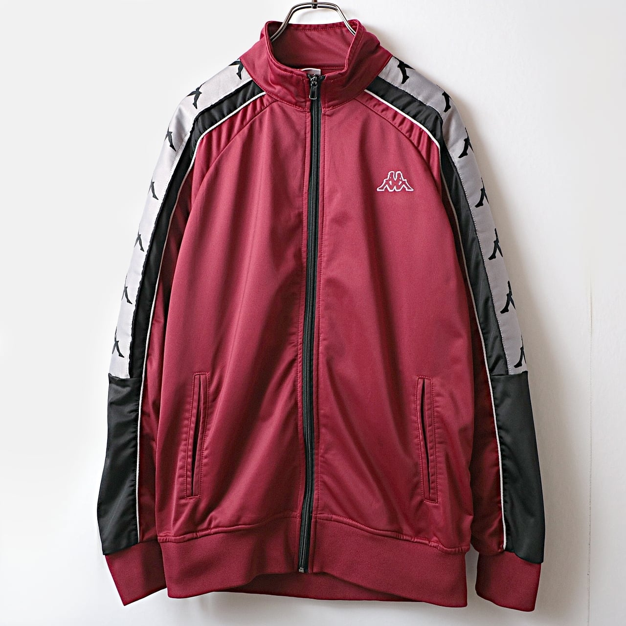 kappa カッパ トラックジャケット ジャージ 古着 used | khaki kappa カッパ トラックジャケット ジャージ 古着 used | khaki