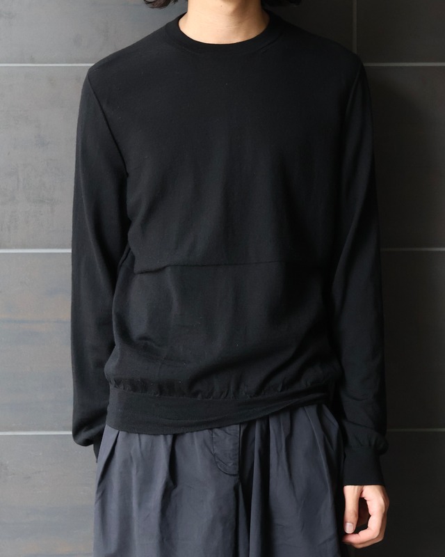 【JIL SANDER】switching design knit