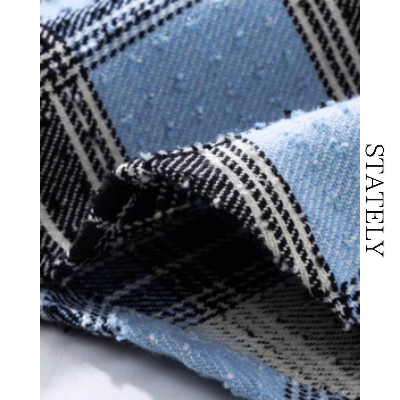 スクラッチファブリック チェックシャツ_T196・画像8