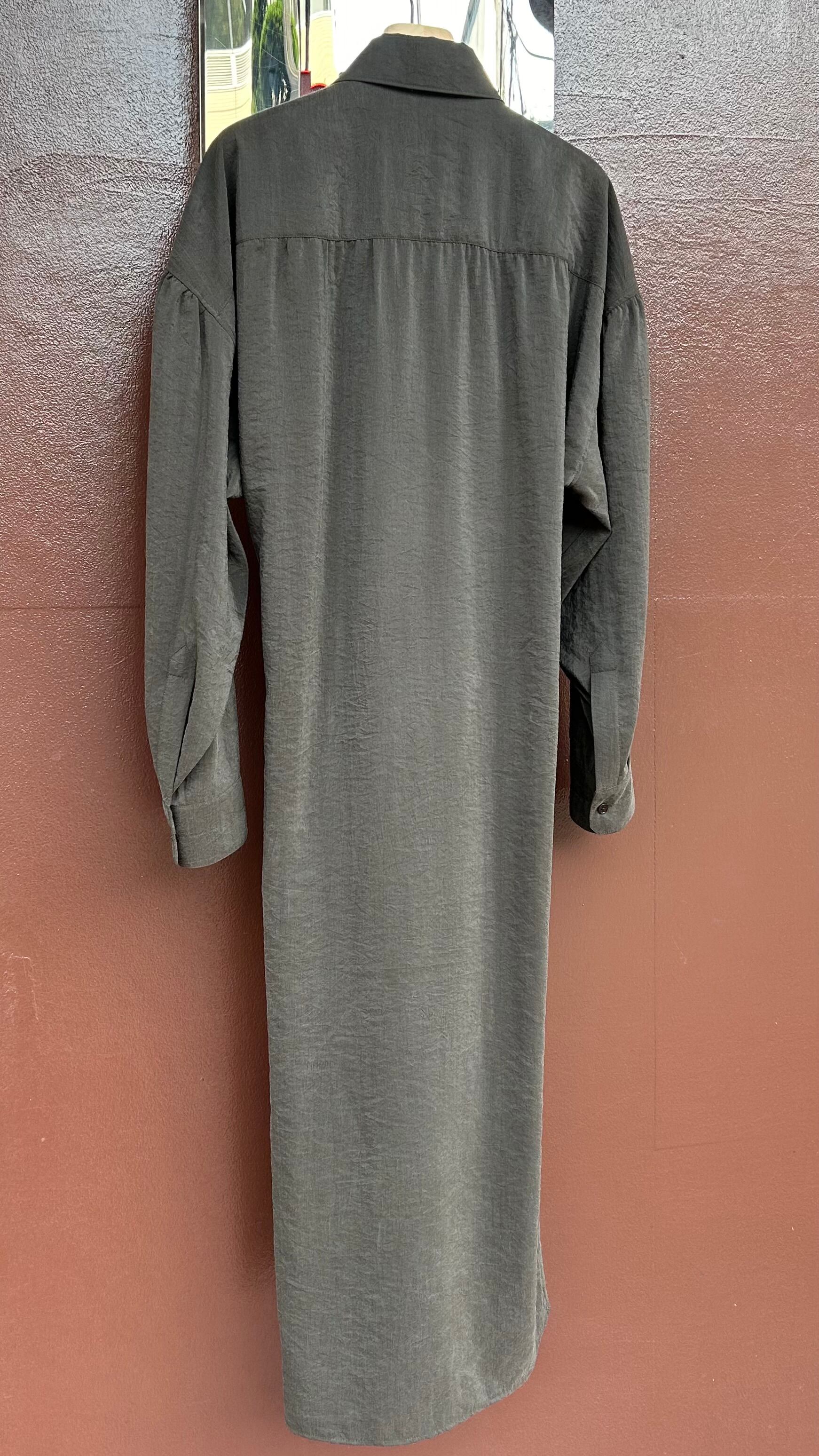 【LEMAIRE】シルク製ストレートカラーツイストドレス/関税送料込 e1d352157c29a5b34110e0317a8c86