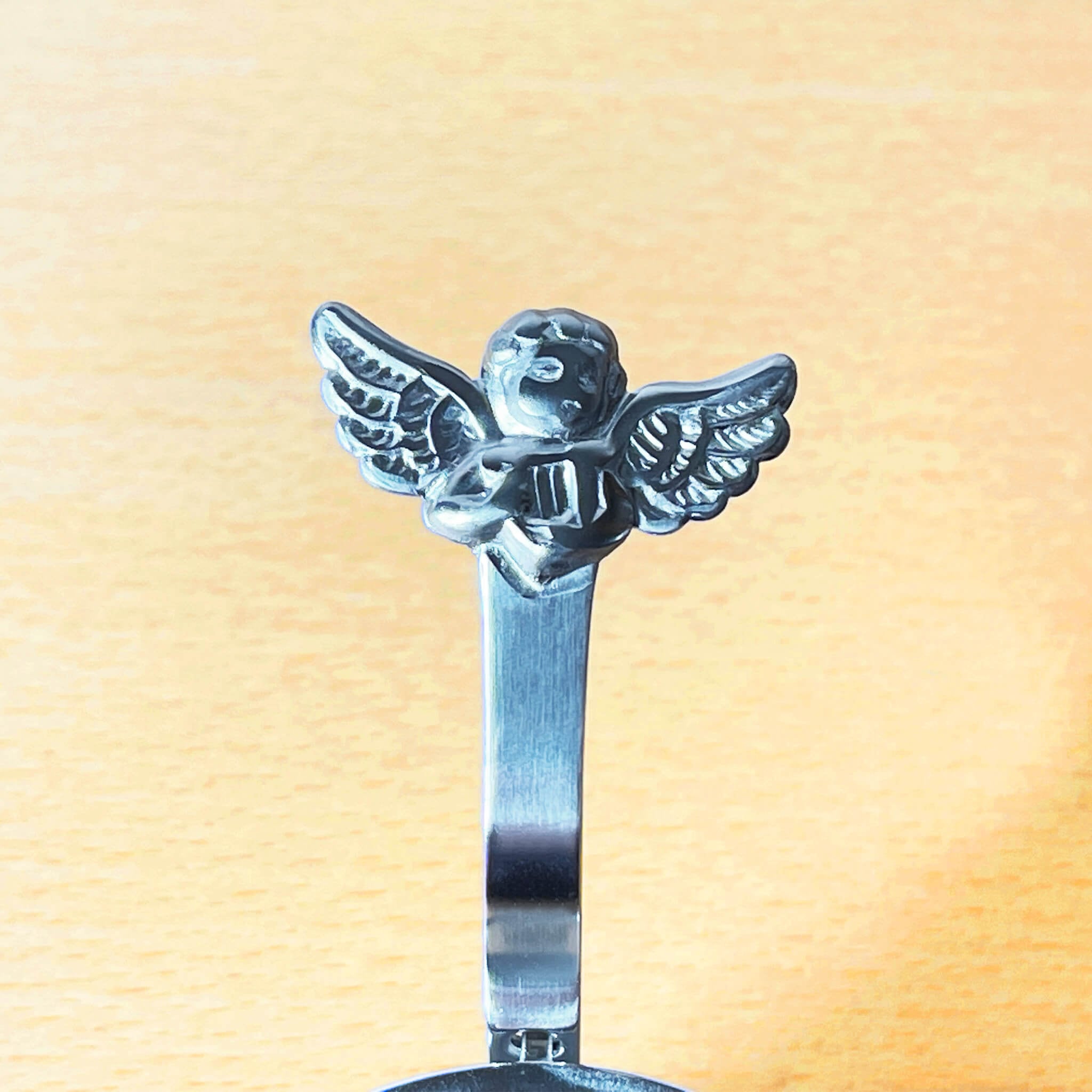 エンゼル回転式ティーストレーナー シルバー 日本製 クラシック