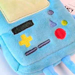 【 Adventure Time ( アドベンチャータイム ) 】 BMO ( ビーモ ) / カラビナポーチキーホルダー / 小物入れ / コインケース / プラッシュキーホルダー 〚アメリカン雑貨 アメトイ〛