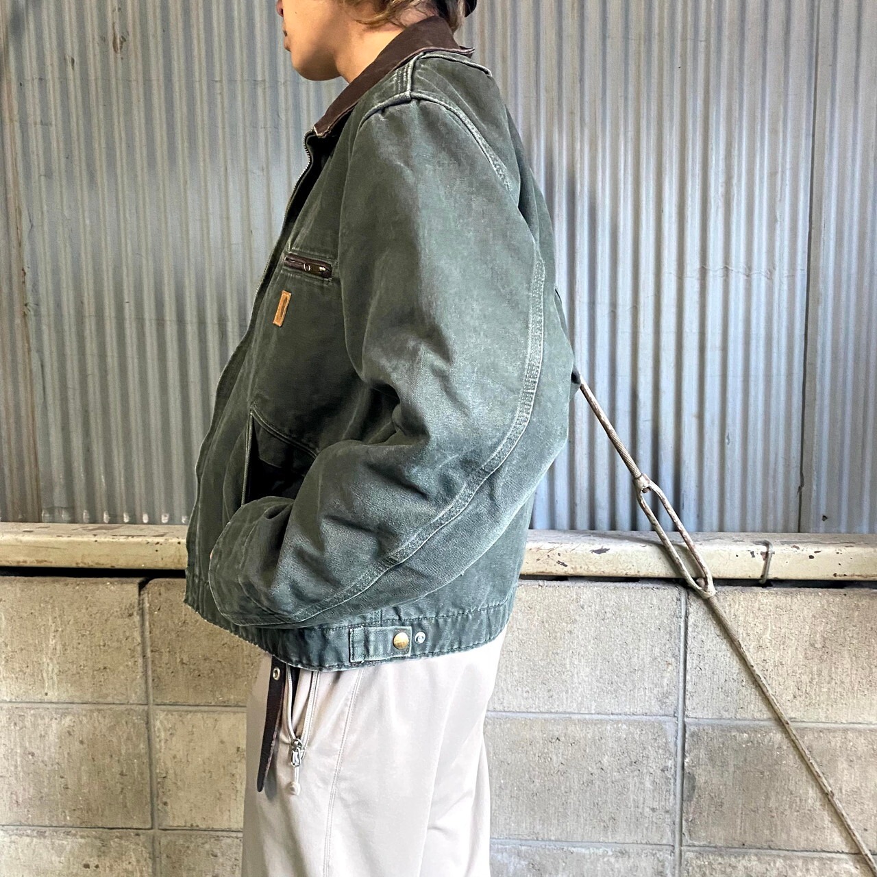 Carhartt カーハート デトロイトジャケット メンズL相当 古着 ダック地  