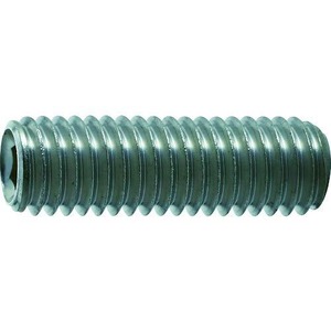 【在庫のみ】TRUSCO(トラスコ) 六角穴付止めネジ 平先 ステンレス M5x4 55本入 B770504