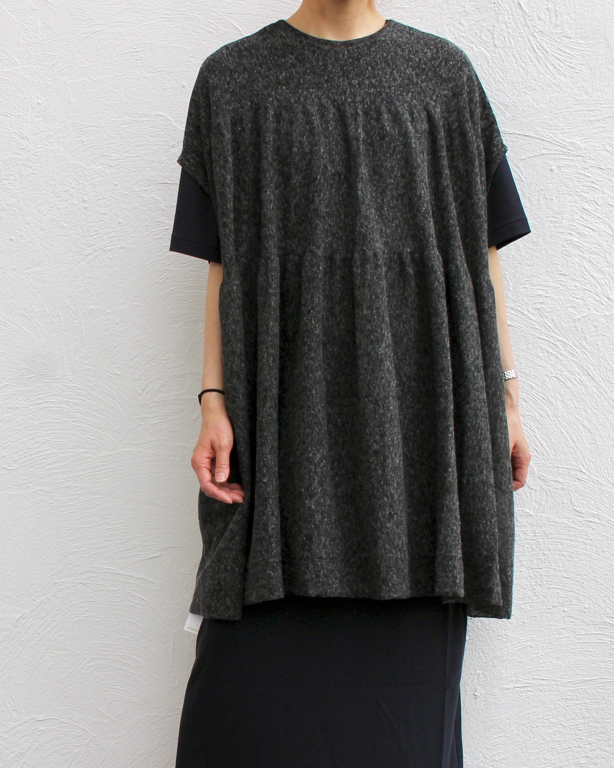pas de calais/lib knit long vest