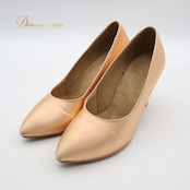 社交ダンス 衣装 スタンダード シューズ ピンク系 オレンジ系 SUPADANCE 靴 くつ ヒール レディース 無地 シンプル 光沢 上品 イングランド製 ダンス衣装 練習 レッスン イベント ステージ かわいい 明るい 華やか パーティー