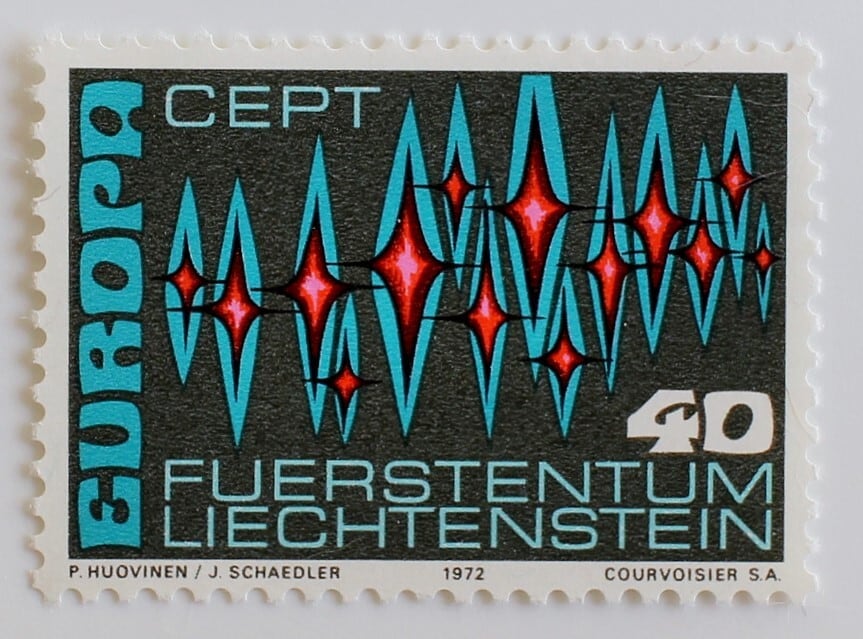 ヨーロッパ / リヒテンシュタイン 1972 | Stempel ― 旅する切手 ―